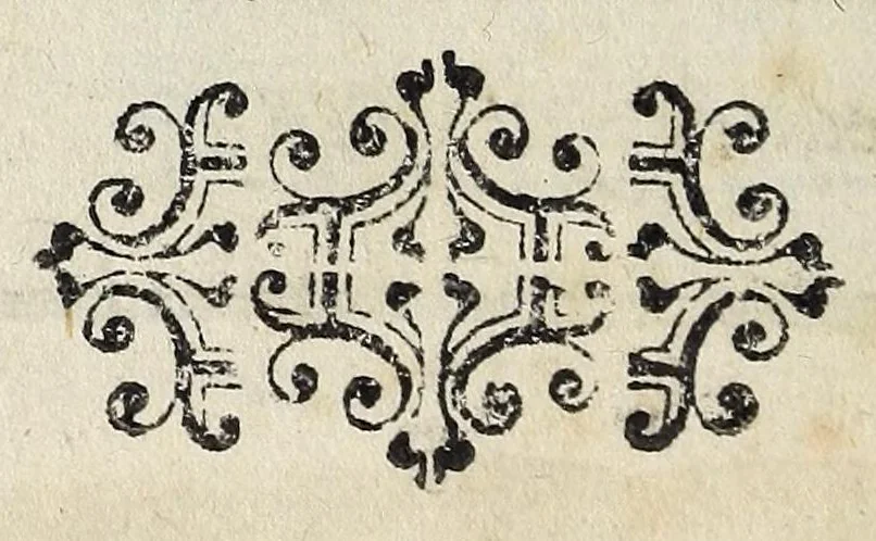 An illustration from Vita B. Philippi Benicii Florent. Ord. Servor[um] B. Mariae Virginis, 1591, leaf 34