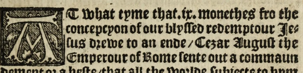 An illustration from Vita Christi, 1530, leaf 65