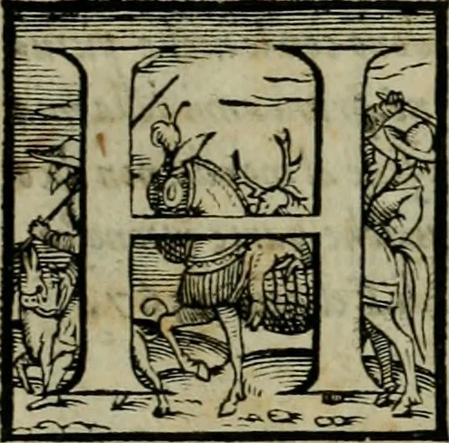 An illustration from Vita del gran Michelagnolo Bvonarrroti, 1568, leaf 6