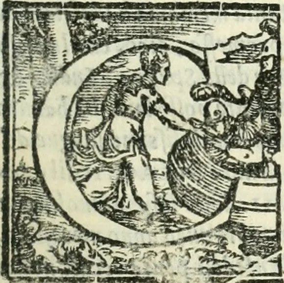 An illustration from Vita dell'invittissimo, e sacratissimo Imperator Carlo V, 1566, leaf 10