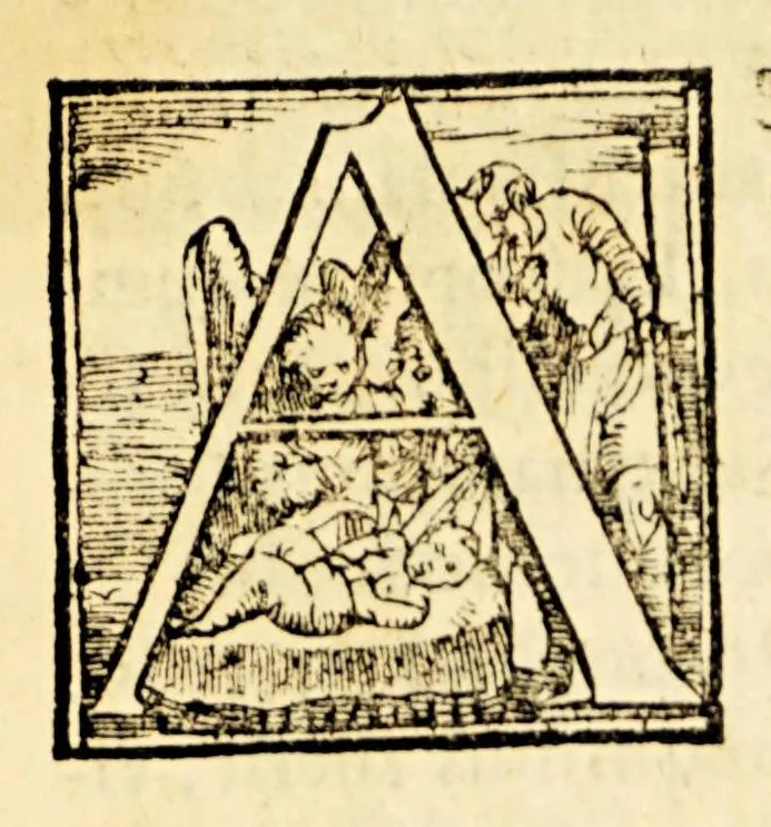 An illustration from Vita del P. Ignatio Loiola fondatore della religione della Compagnia di Giesu., 1586, leaf 11
