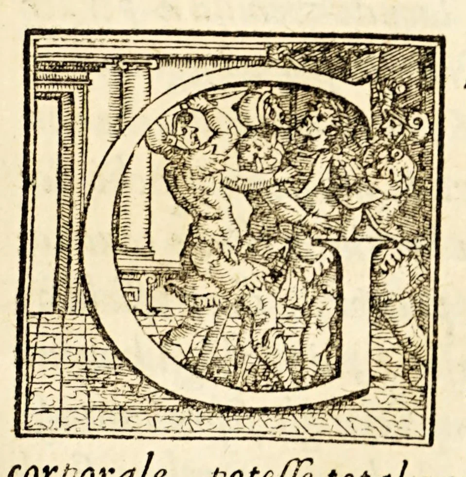An illustration from Vita del P. Ignatio Loiola fondatore della religione della Compagnia di Giesu., 1586, leaf 143