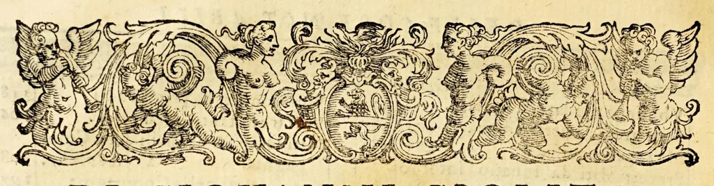 An illustration from Vita del P. Ignatio Loiola fondatore della religione della Compagnia di Giesu., 1586, leaf 46