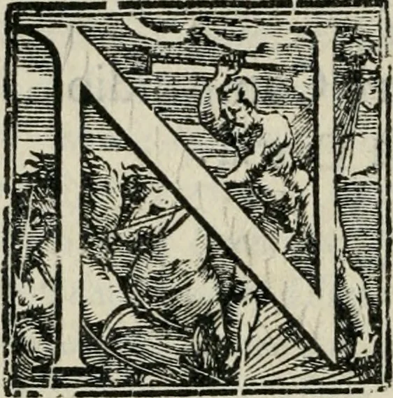 An illustration from Vita del prencipe Andrea Doria, 1565, leaf 31