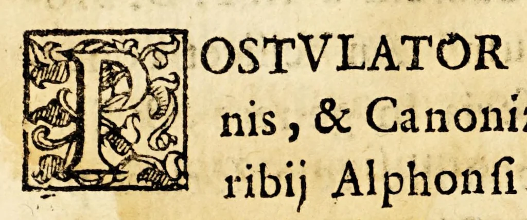 An illustration from Vita del servo di Dio D. Torivio Alfonso Mogrovejo, 1656, leaf 320