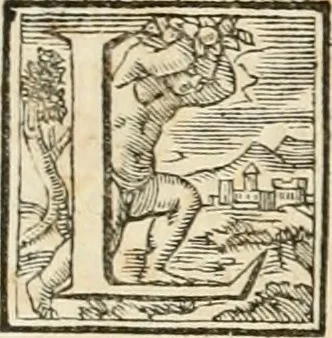 An illustration from Vita di Benvenuto Cellini orefice e scultore fiorentino, da lui medesimo scritta : nella quale molte curiose particolarità si toccano appartenenti alle arti ed all'istoria del suo tempo, tratta da un'ottimo manoscritto, 1728, leaf 10