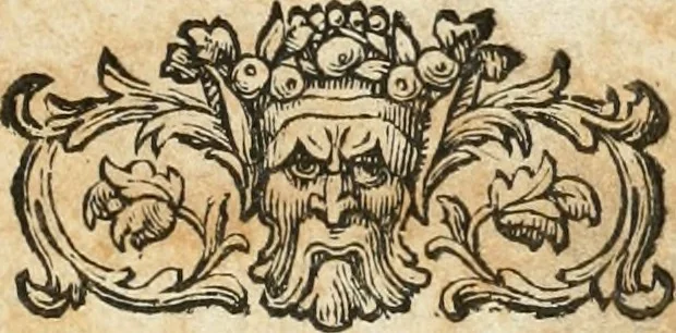 An illustration from Vita di Benvenuto Cellini orefice e scultore fiorentino, da lui medesimo scritta : nella quale molte curiose particolarità si toccano appartenenti alle arti ed all'istoria del suo tempo, tratta da un'ottimo manoscritto, 1728, leaf 8