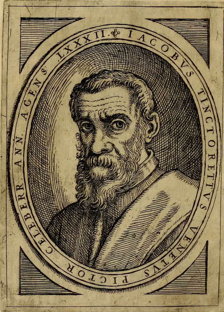 An illustration from Vita di Giacopo Robusti detto il Tintoretto, celebre pittore, cittadino venetiano, 1642, leaf 17