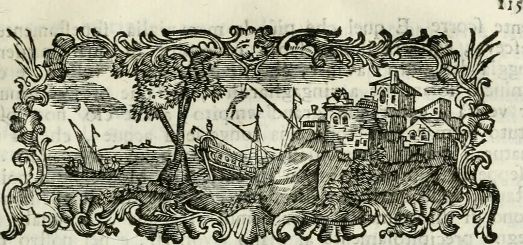An illustration from Vita e macchine di Bartolommeo Ferracino, celebre bassanese ingegnere : colla storia del Ponte di Bassano dal medesimo rifabbrecato : illustrata da varie note riguardanti la stessa città, 1754, leaf 134