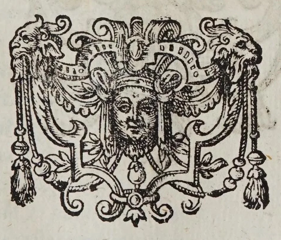 An illustration from Vita Ioannis Vincentii Pinelli, patricii genuensis : in qua studiosis bonarum artium, proponitur typus viri probi & eruditi, 1607, leaf 13
