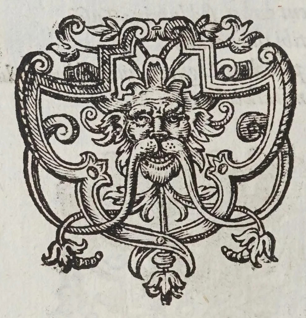 An illustration from Vita Ioannis Vincentii Pinelli, patricii genuensis : in qua studiosis bonarum artium, proponitur typus viri probi & eruditi, 1607, leaf 14