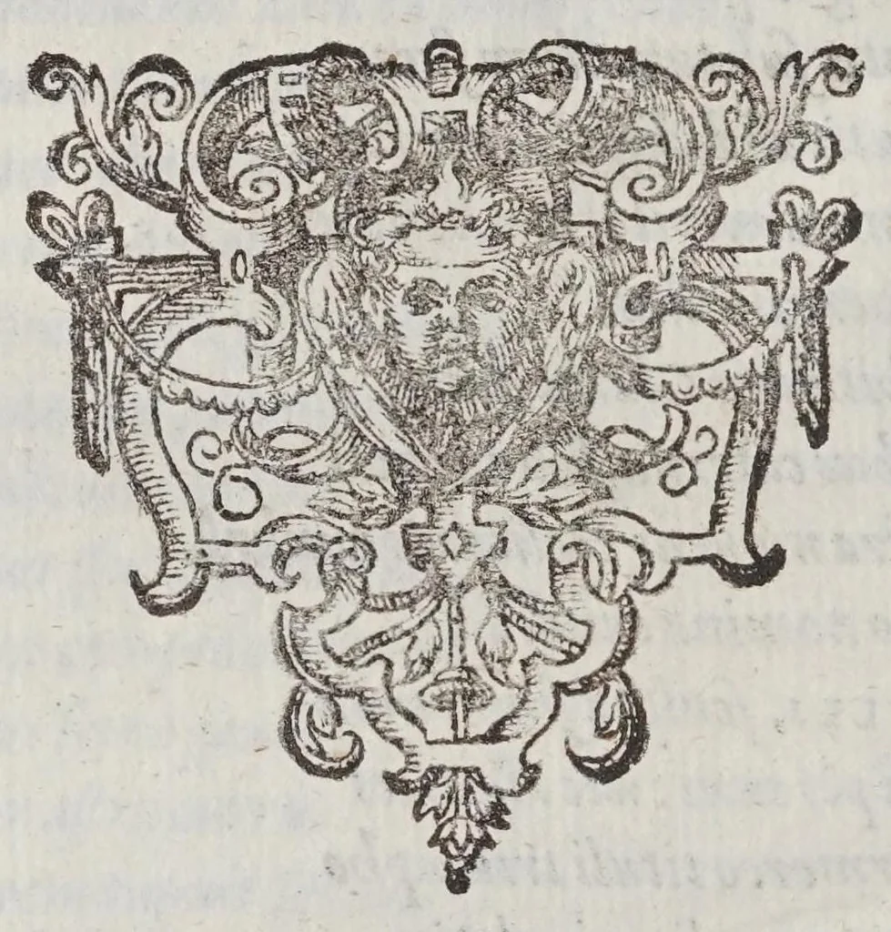 An illustration from Vita Ioannis Vincentii Pinelli, patricii genuensis : in qua studiosis bonarum artium, proponitur typus viri probi & eruditi, 1607, leaf 148
