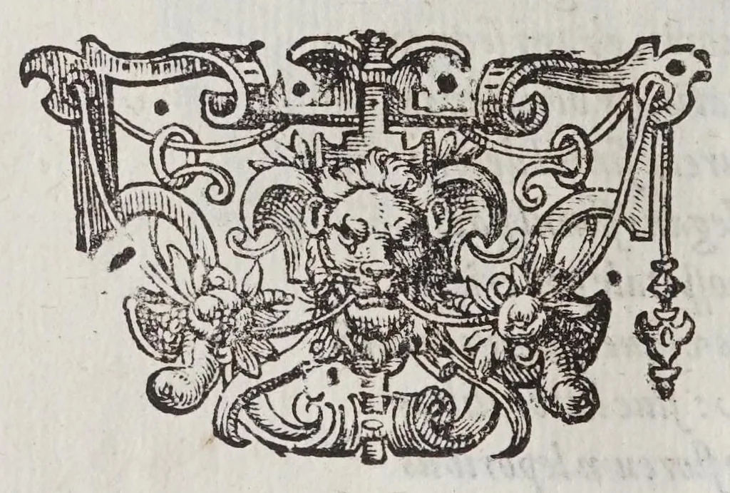An illustration from Vita Ioannis Vincentii Pinelli, patricii genuensis : in qua studiosis bonarum artium, proponitur typus viri probi & eruditi, 1607, leaf 16