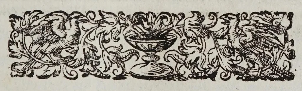An illustration from Vita Ioannis Vincentii Pinelli, patricii genuensis : in qua studiosis bonarum artium, proponitur typus viri probi & eruditi, 1607, leaf 19