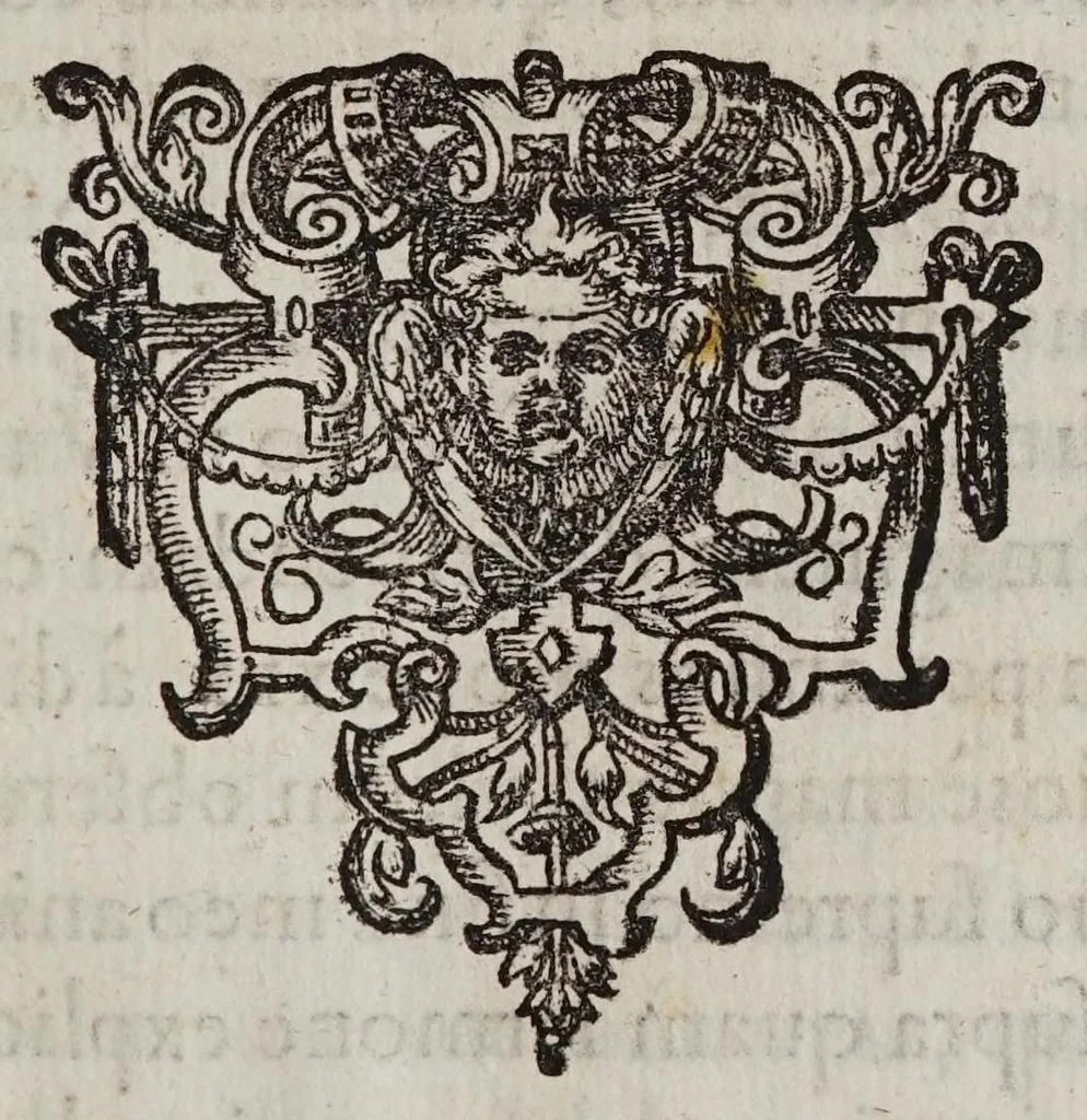 An illustration from Vita Ioannis Vincentii Pinelli, patricii genuensis : in qua studiosis bonarum artium, proponitur typus viri probi & eruditi, 1607, leaf 9