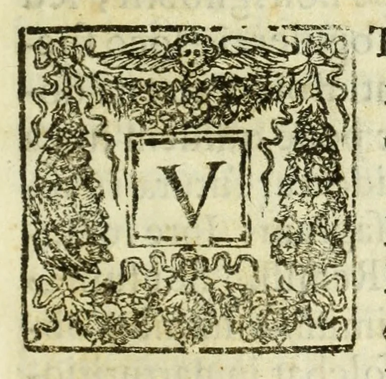An illustration from Vita mirabilis et mors pretiosa venerabilis sororis Rosae de S. Maria Limensis ex Tertio ordine S.P. Dominici : ad sanctissimum D.N. Alexandrum VII. Pontificem Max, 1664, leaf 17