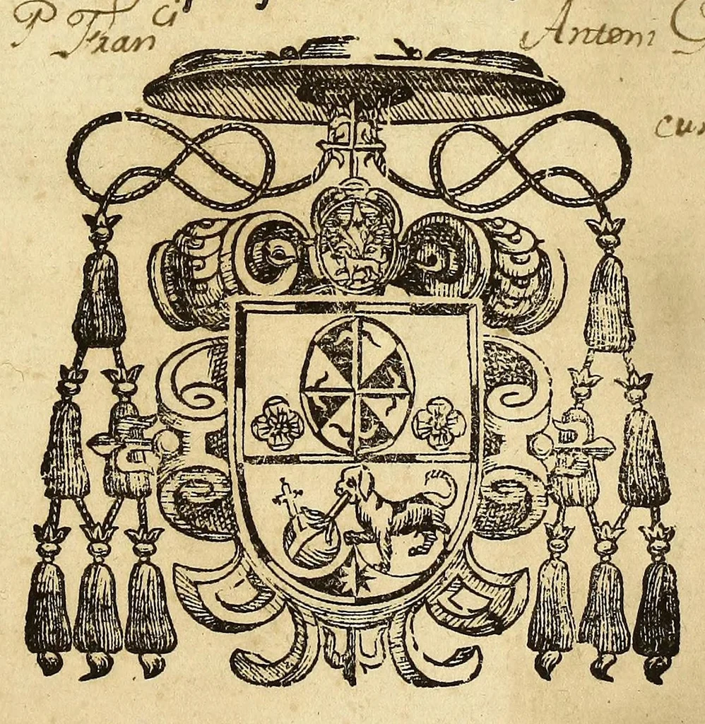 An illustration from Vita mirabilis mors pretiosa sanctitas thaumaturga inclytae virginis S. Rosae Peruanae : ex tertio ordine S. P. Dominici, pridem ex autenticis approbatorum processuum documentis, 1680, leaf 7
