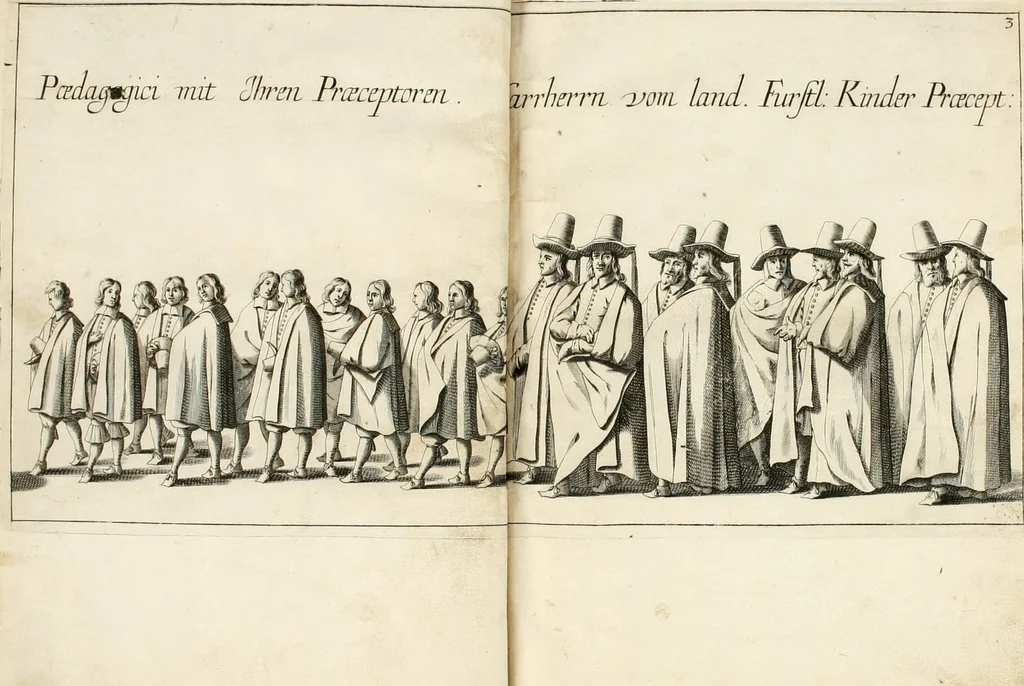An illustration from Vita post vitam, 1662, leaf 31