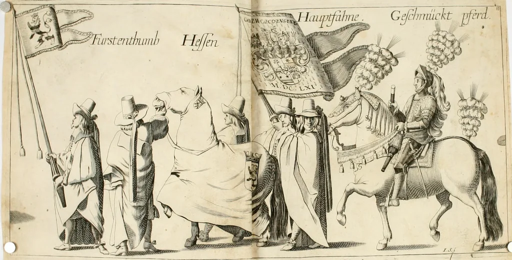 An illustration from Vita post vitam, 1662, leaf 47