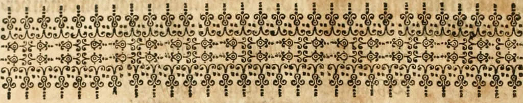 An illustration from Vita post vitam, 1662, leaf 515