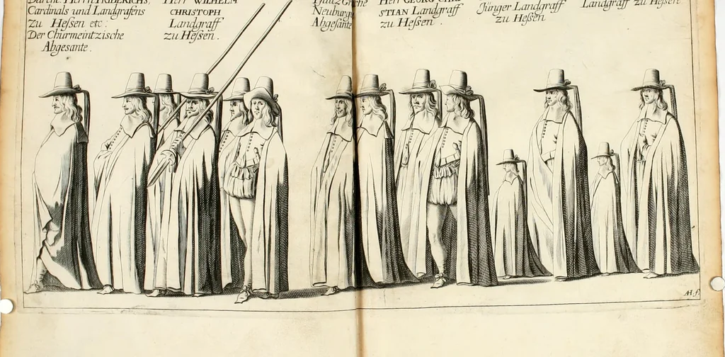 An illustration from Vita post vitam, 1662, leaf 53