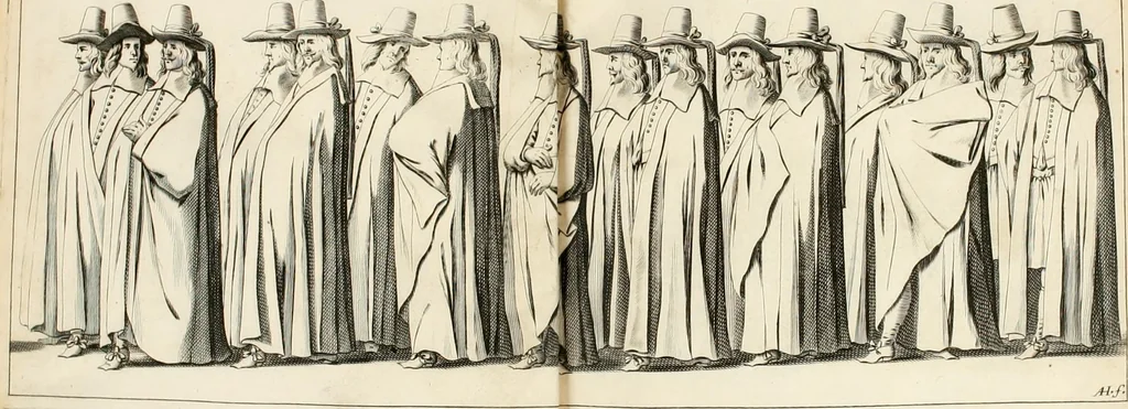 An illustration from Vita post vitam, 1662, leaf 55