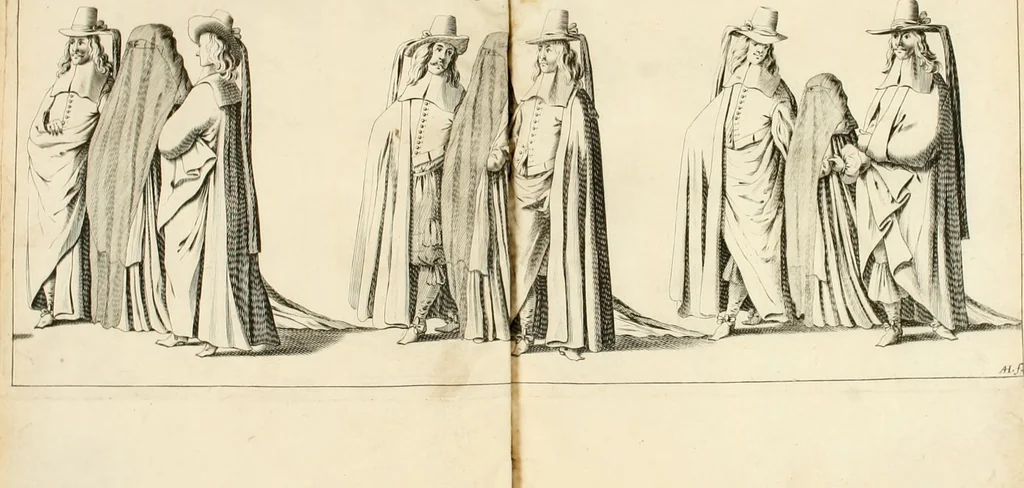 An illustration from Vita post vitam, 1662, leaf 65