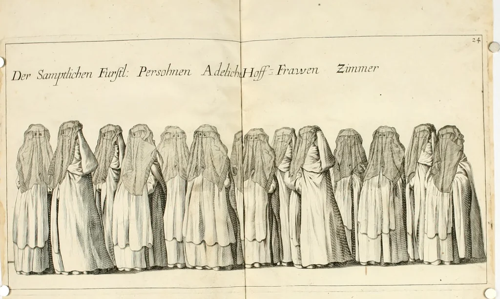 An illustration from Vita post vitam, 1662, leaf 69