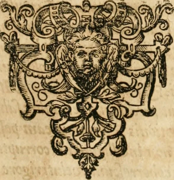 An illustration from Vita post vitam, 1662, leaf 708