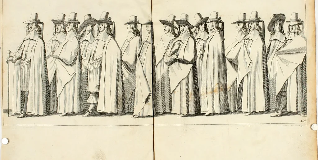An illustration from Vita post vitam, 1662, leaf 75