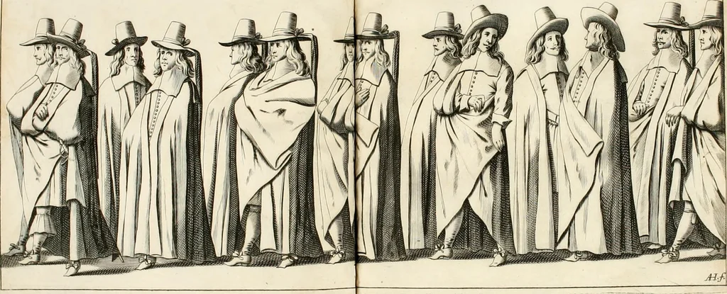 An illustration from Vita post vitam, 1662, leaf 77