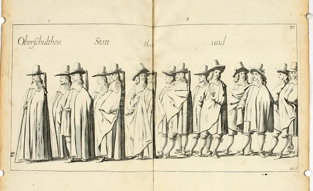 An illustration from Vita post vitam, 1662, leaf 81