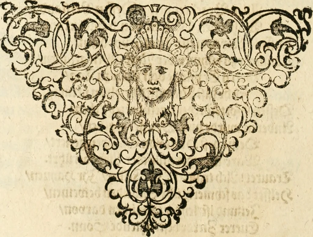 An illustration from Vita post vitam, 1662, leaf 813