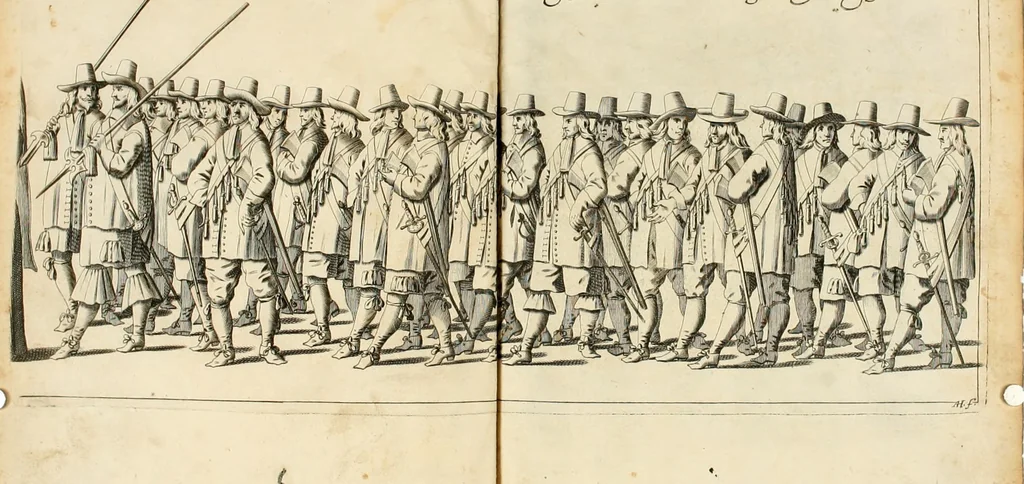 An illustration from Vita post vitam, 1662, leaf 88