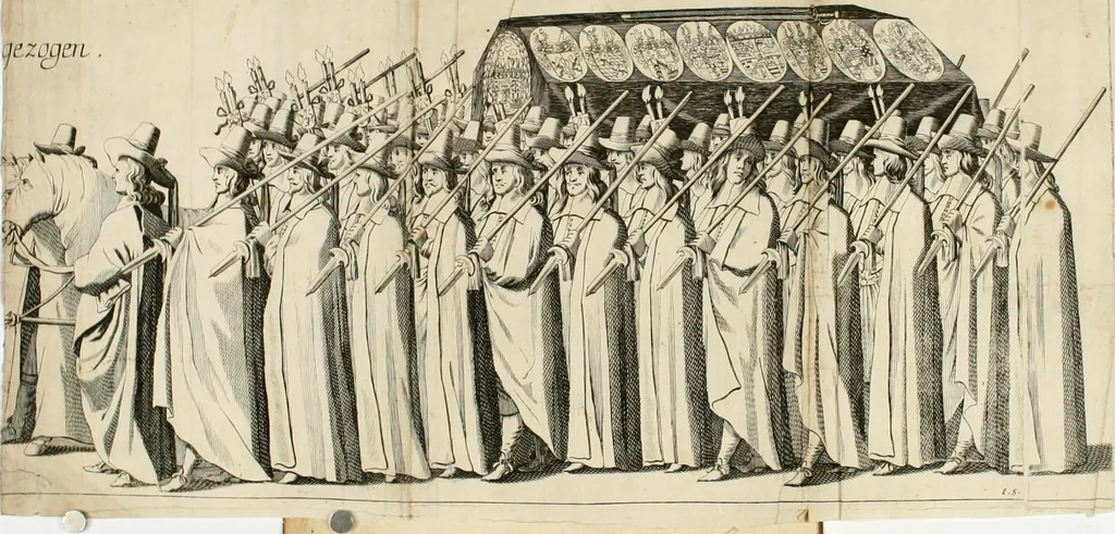 An illustration from Vita post vitam, 1662, leaf 89