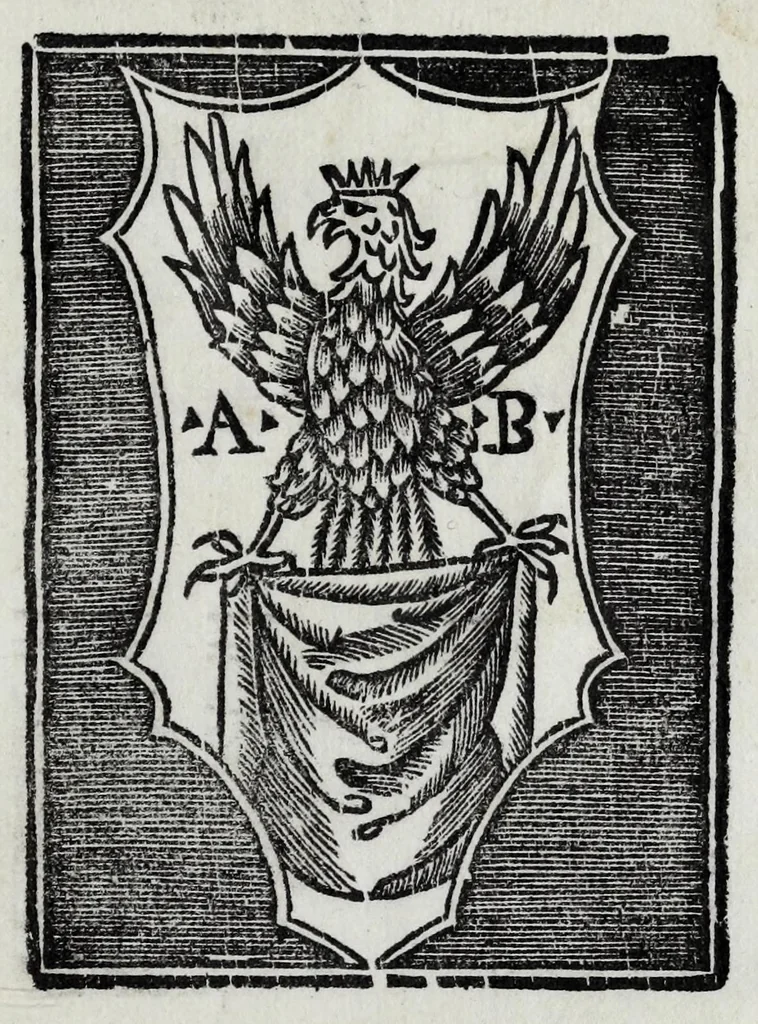 An illustration from Vita Sfortiae clariss. dvcis à Pavlo Iovio conscripta, 1539, leaf 115