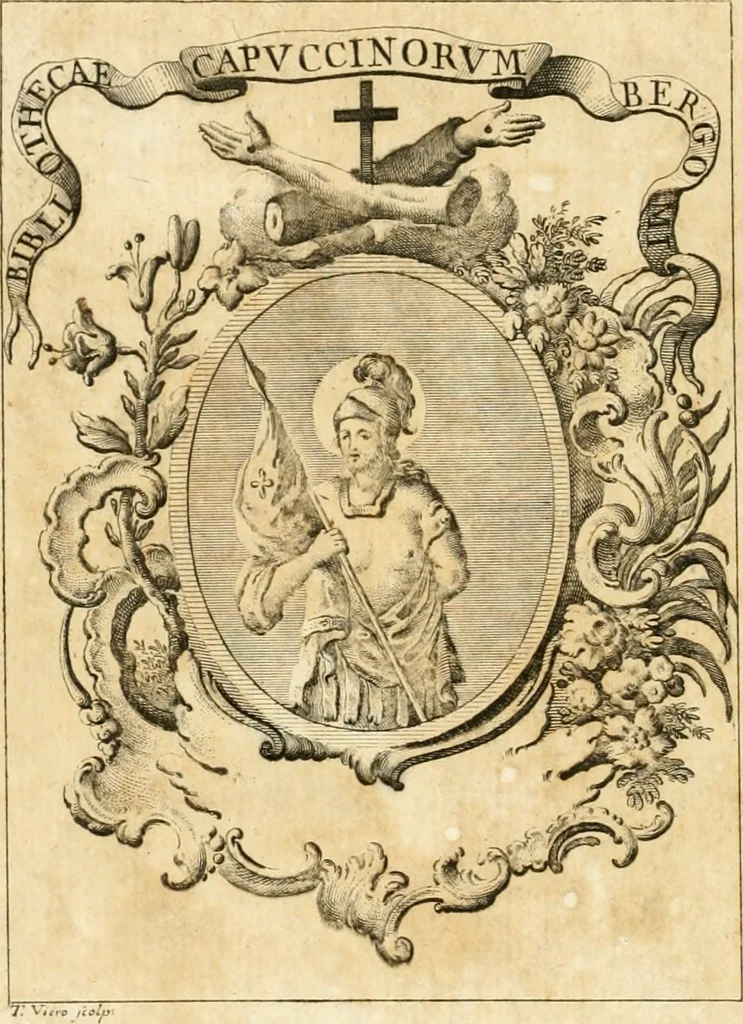An illustration from Vite dei più celebri architetti, e scultori veneziani che fiorirono nel secolo decimosesto, 1778, leaf 1