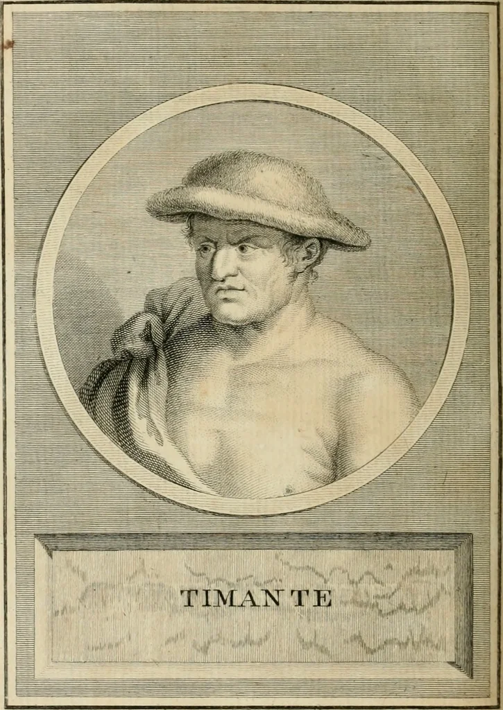An illustration from Vite dei pittori antichi greci e latini, 1795, leaf 261