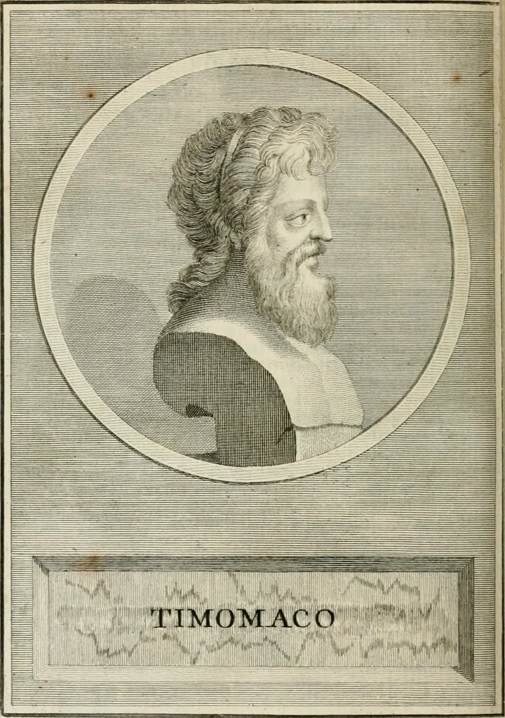 An illustration from Vite dei pittori antichi greci e latini, 1795, leaf 319