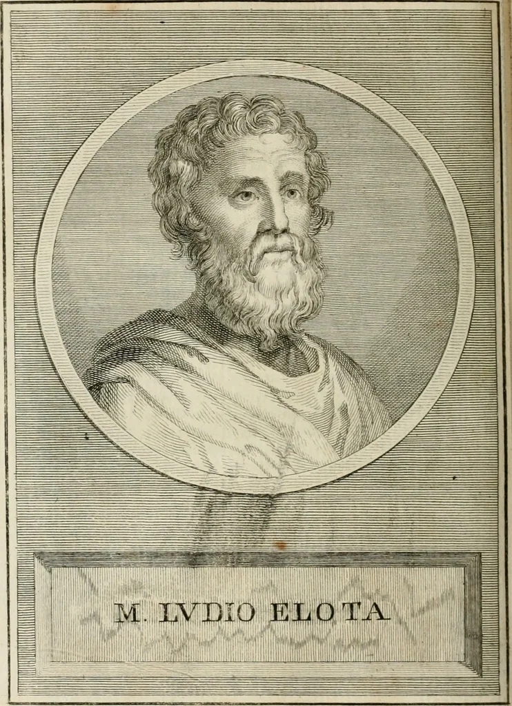 An illustration from Vite dei pittori antichi greci e latini, 1795, leaf 347