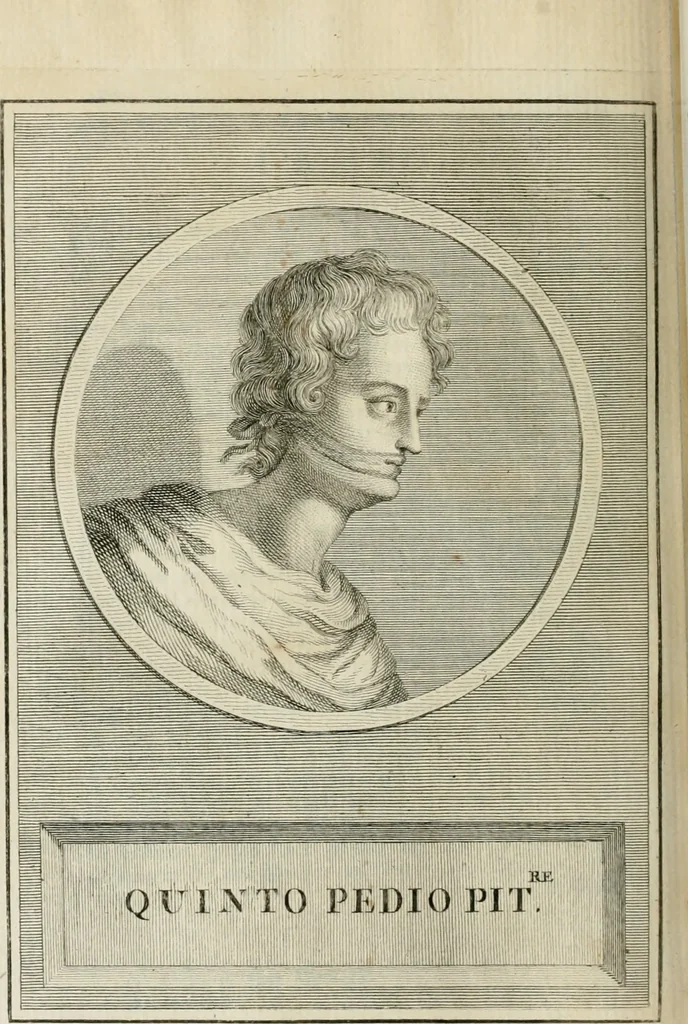 An illustration from Vite dei pittori antichi greci e latini, 1795, leaf 353