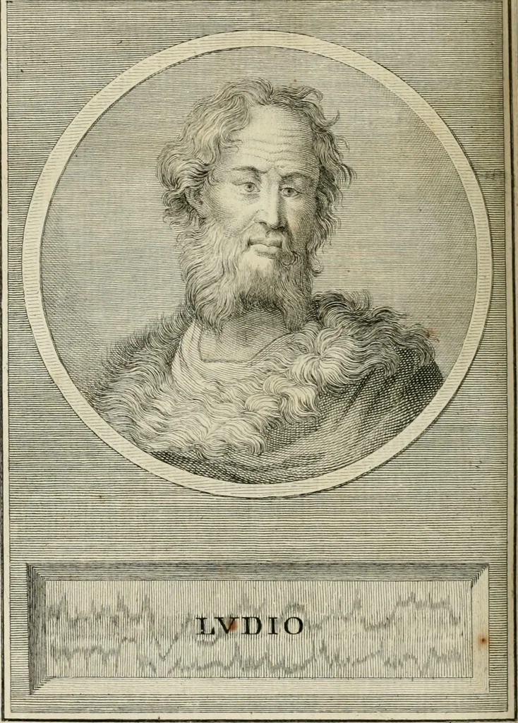 An illustration from Vite dei pittori antichi greci e latini, 1795, leaf 357