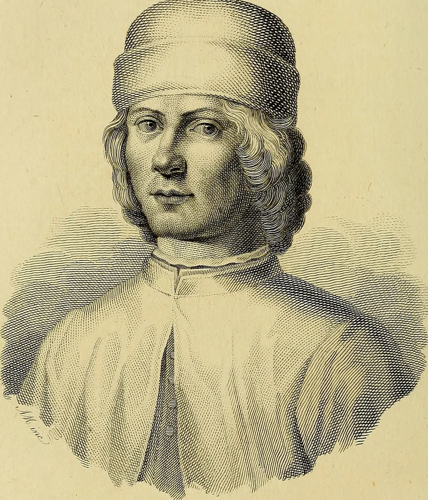 An illustration from Vite dei pittori ed artefici bolognesi, 1841, leaf 79