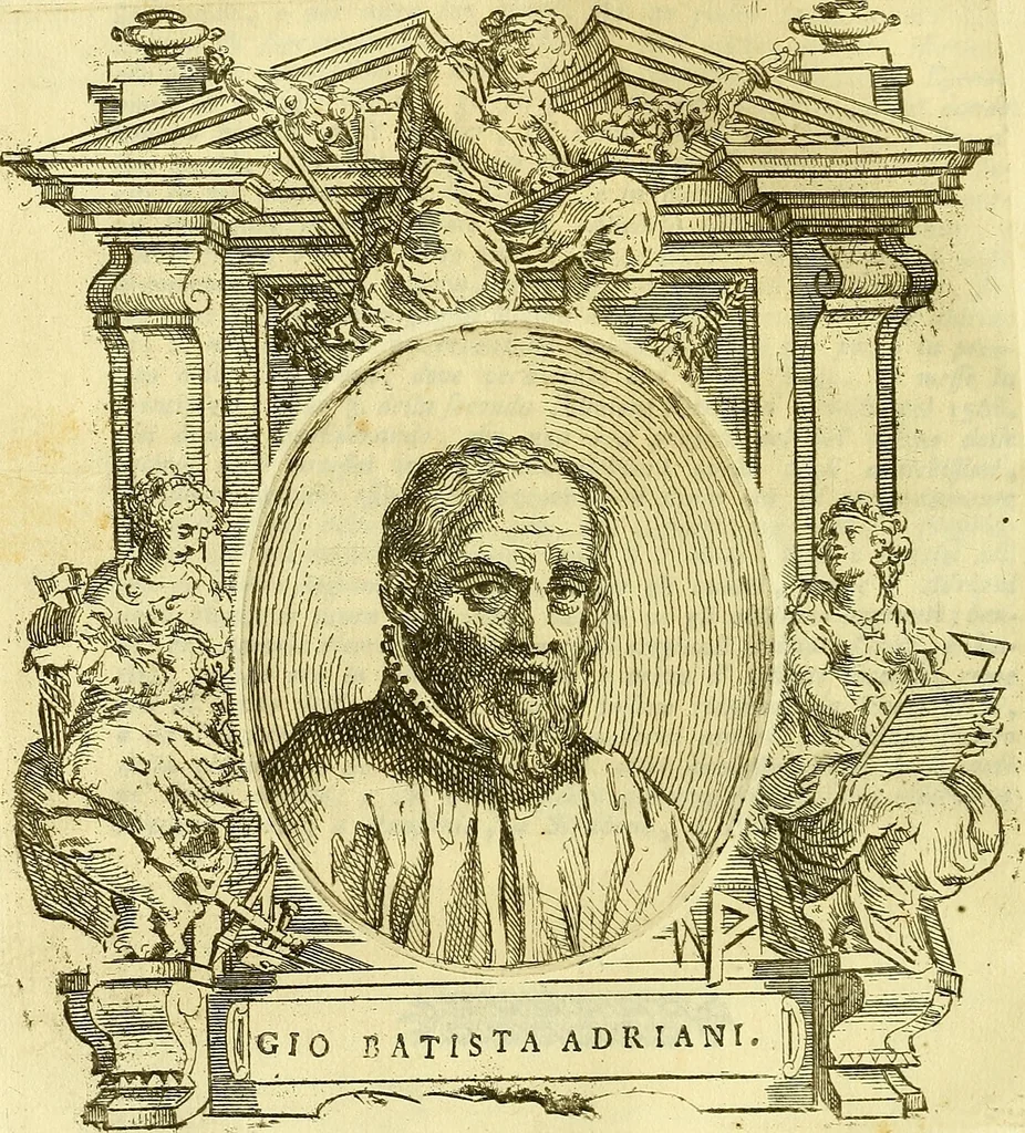 An illustration from Vite de più eccellenti pittori scultori ed architetti, 1767, leaf 185