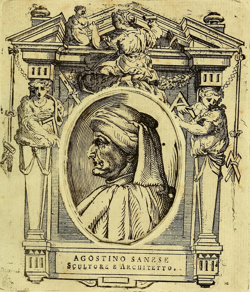An illustration from Vite de più eccellenti pittori scultori ed architetti, 1767, leaf 368