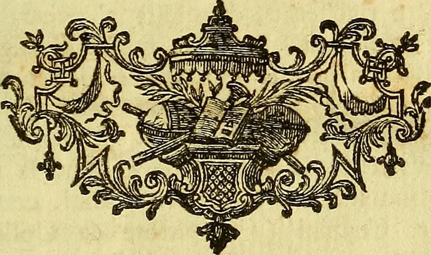 An illustration from Vite de più eccellenti pittori scultori ed architetti, 1767, leaf 464
