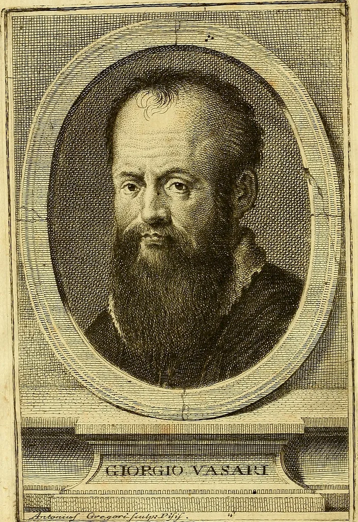 An illustration from Vite de più eccellenti pittori scultori ed architetti, 1767, leaf 5