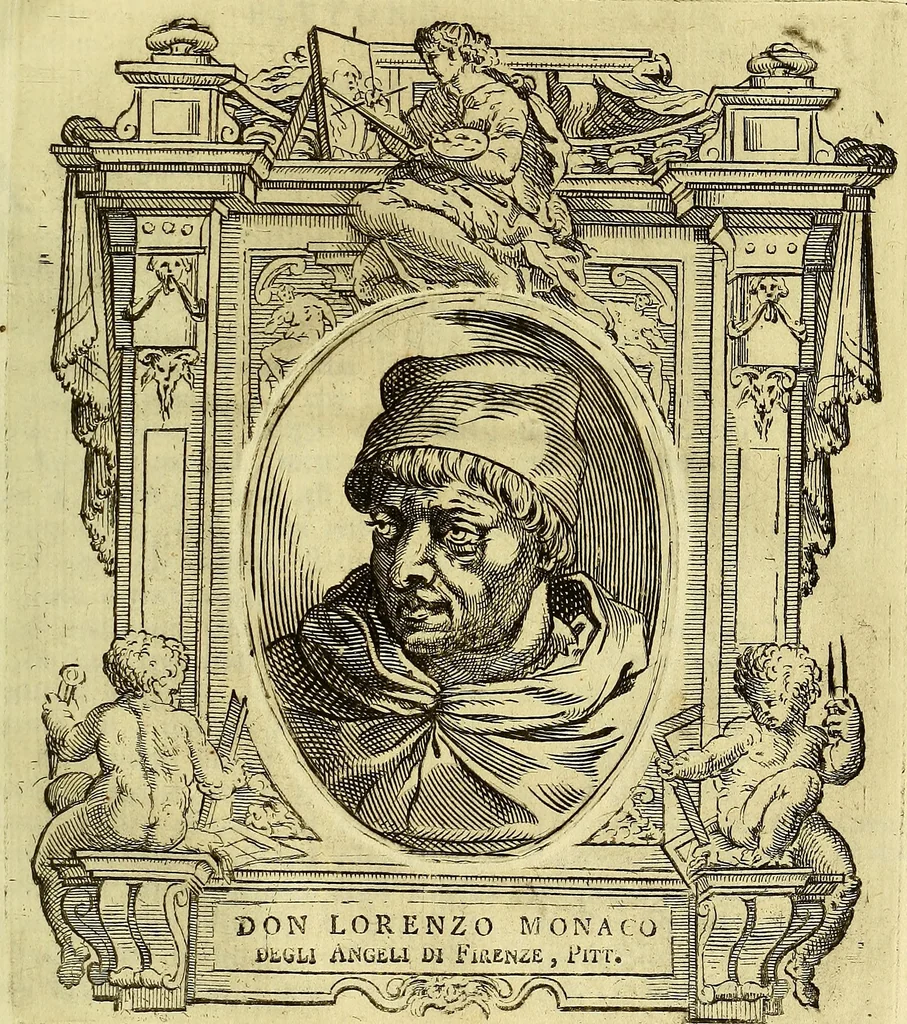 An illustration from Vite de più eccellenti pittori scultori ed architetti, 1767, leaf 582