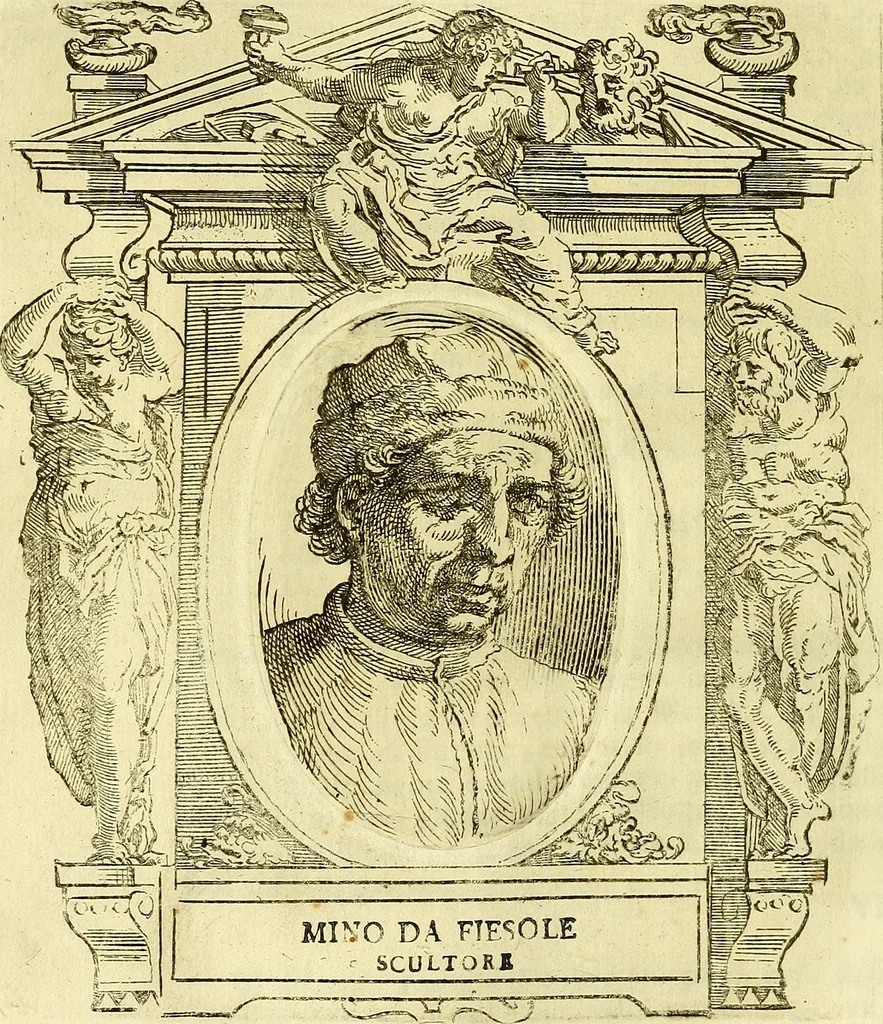 An illustration from Vite de più eccellenti pittori scultori ed architetti, 1767, leaf 409