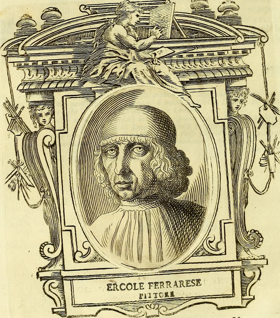 An illustration from Vite de più eccellenti pittori scultori ed architetti, 1767, leaf 425